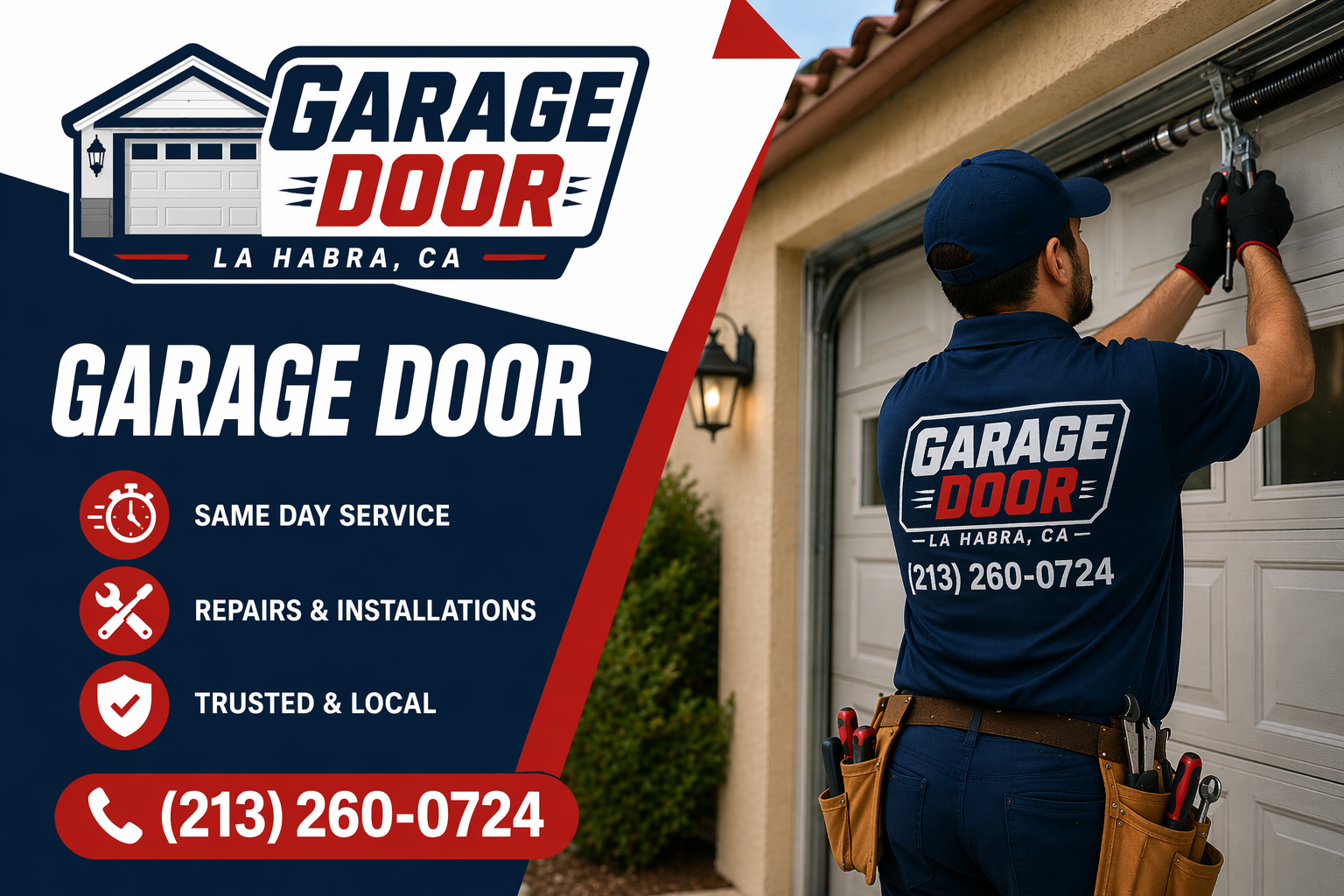Garage Door La Habra CA